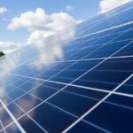 photovoltaic, solar system, nature, energy, clouds, renewable energy, solar, solar power, power generation, solar photovoltaic, green energy, electricity, heaven, reflection